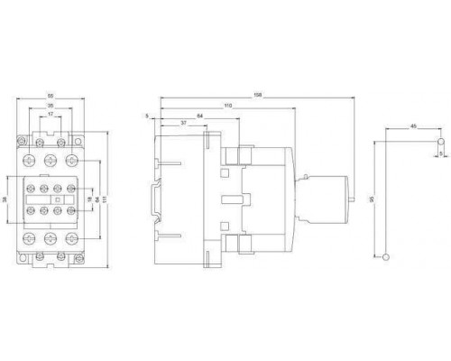 Контактор Siemens 3RT1034-1AP04