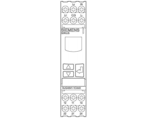 3UG4841-1CA40 Контроль коэффициента мощности и активного тока