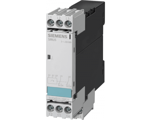3UG4511-1AP20 Контроль обрыва линейного провода и порядка чередования фаз