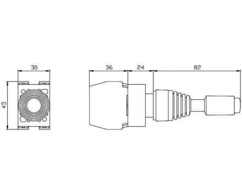 3SB1208-7KW20 Координатный переключатель, комплектный