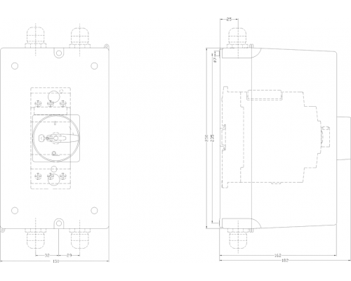 3RV1933-1GA00 Корпуса и передние пластины