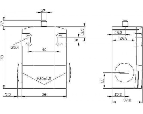 3SE5122-0BA00-1CA0 Корпуса шириной 56 мм