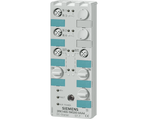 3RK1400-1MQ01-0AA4 Пускатели двигателя IP65/67 для AS-интерфейса