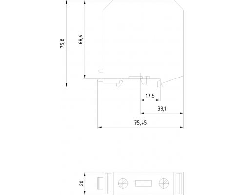 8WH1000-0AN01 Клемма 8WH