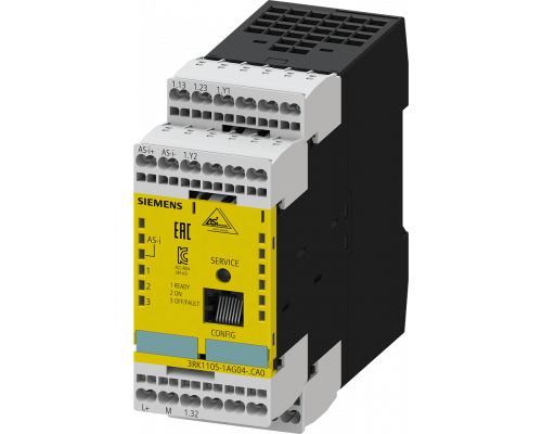 3RK1105-1AG04-0CA0 Отказоустойчивый монитор (реле безопасности) с AS-интерфейсом