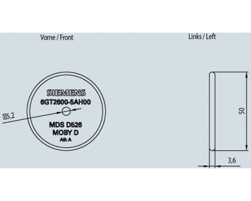 6GT2600-5AH00 MDS D526