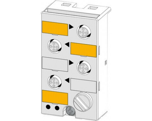 3RK2100-1EQ20-0AA3 Модуль дискретного ввода/вывода К45 с IP67