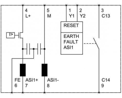 3RK1901-1DG12-1AA0 Модуль развязки данных S22.5
