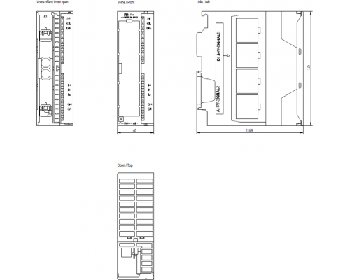 Siemens 6ES7350-1AH03-0AE0 Программируемый контроллер