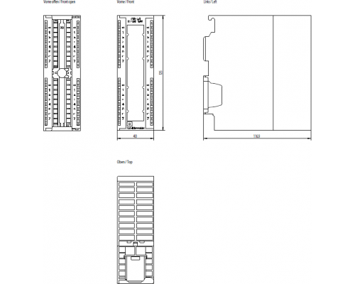Siemens 6ES7321-1BL00-0AA0 Программируемый контроллер