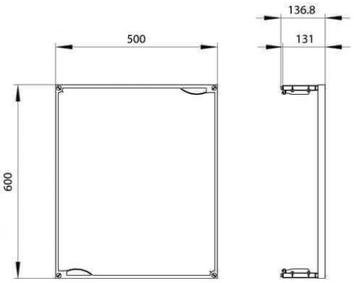 8GK4501-4KK22 Монтажные комплекты 8GK4 для незадействованных модулей