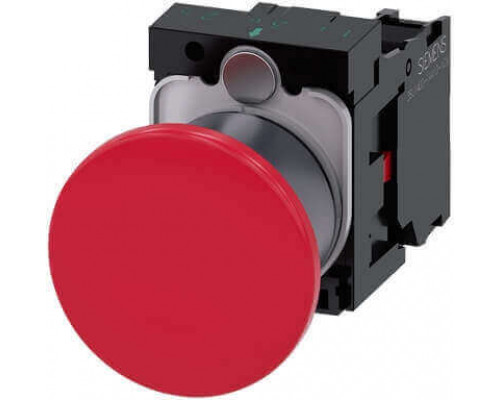 3SU1130-1BA20-1CA0-ZY12 Кнопка грибовидная