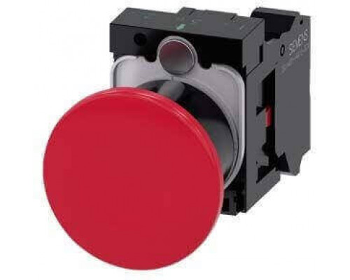 3SU1100-1BA20-1CA0 Кнопка грибовидная