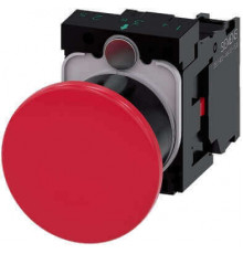 3SU1100-1BA20-1CA0-ZY11 Кнопка грибовидная