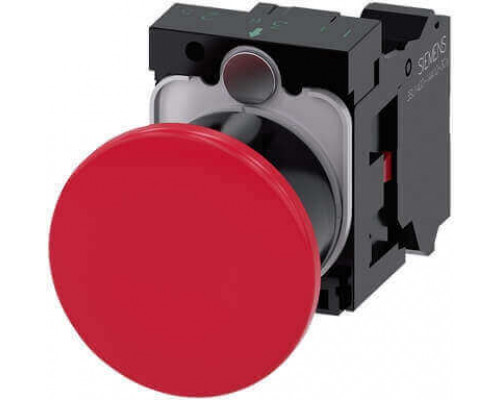 3SU1100-1BA20-3CA0-ZY19 Кнопка грибовидная