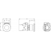 3SU1130-1BA20-1CA0 Кнопка грибовидная