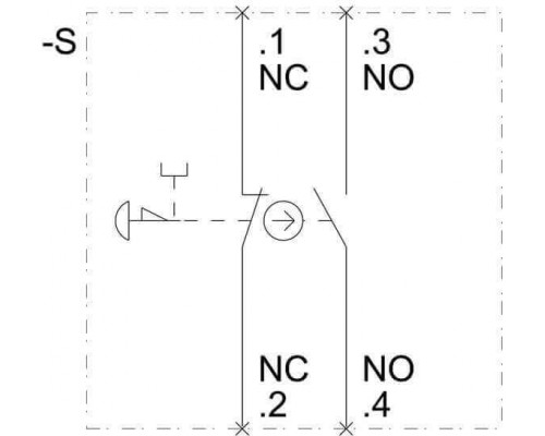 3SU1130-1BA20-1FA0-ZY19 Кнопка грибовидная