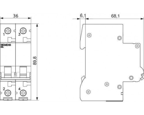 Автоматический выключатель Siemens 5SL4210-7