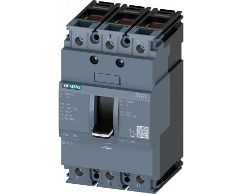 3VA1163-1AA36-0AA0 3VA Переключатели-разъединители в исполнении MCCB мощностью до 160 А