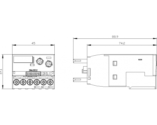 3RA2832-1DH10 Блоки выдержки времени и блокировки