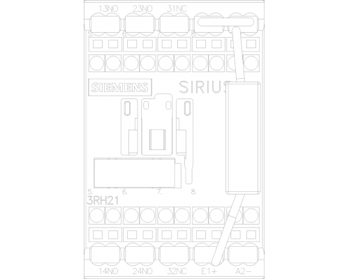 Вспомогательный контактор Siemens 3RH2122-2LF40-0LA0