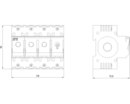 5SG7163 Разъединители MINIZED