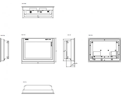 6AV66461AA220AX0 — Промышленные тонкие клиенты SIMATIC Industrial Thin Client.