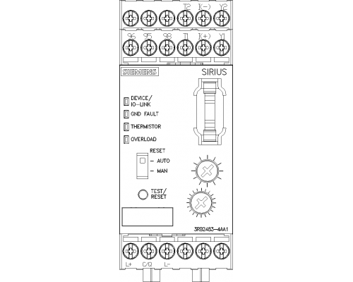 3RB2483-4AA1 3RB24 c интерфейсом IO-Link для многофункциональных применений
