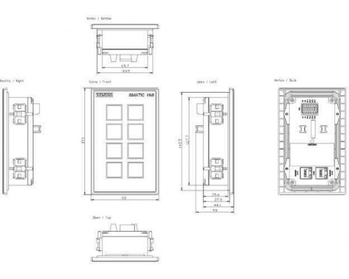 6AV36883AY360AX0 кнопочные панели Siemens SIMATIC PP.