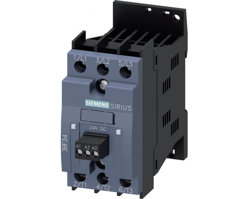 3RF3405-1BD04 Полупроводниковые 3-фазные реверсивные контакторы SIRIUS 3RF34