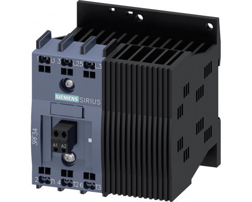 3RF3412-2BB04 Полупроводниковый 3-фазный контактор SIRIUS 3RF34