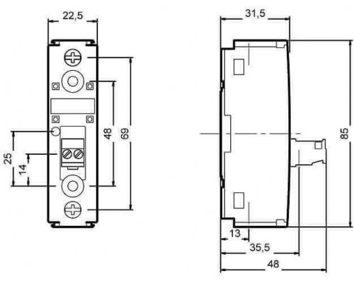 Siemens 3RF2120-1AA42 Твердотельное реле