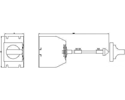 3RV2926-2C Поворотный привод