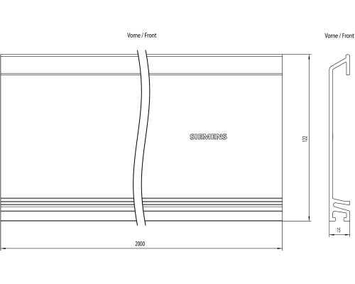 Siemens 6ES7390-1BC00-0AA0 Программируемый контроллер
