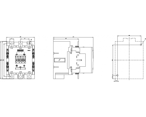 Контактор Siemens 3RT1055-6LA06