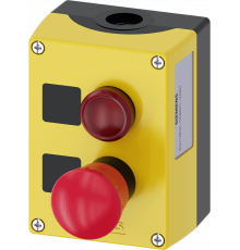 3SU1802-0NB00-2AB2 Кнопка и индикаторные лампы в корпусе