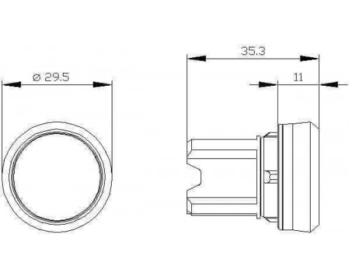 3SU1001-0AB40-0AA0 Кнопка