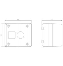 3SB3801-2AA3 Пустой корпус