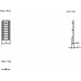 6ES7193-6CP00-2MA0 Рамка цветной кодировки контактов