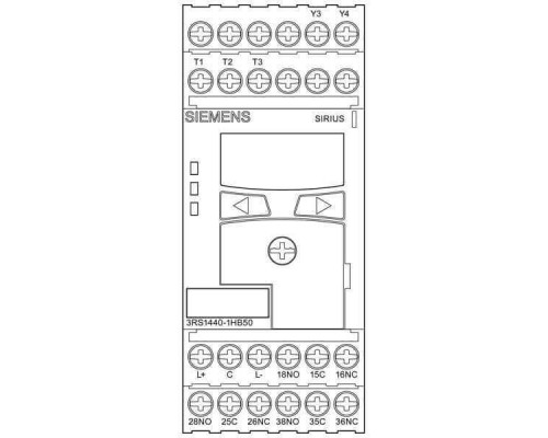 3RS1440-1HB50 Реле для одного датчика (с цифровым параметрированием)