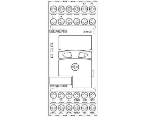 3RS1540-1HB80 Реле для одного датчика (с цифровым параметрированием)