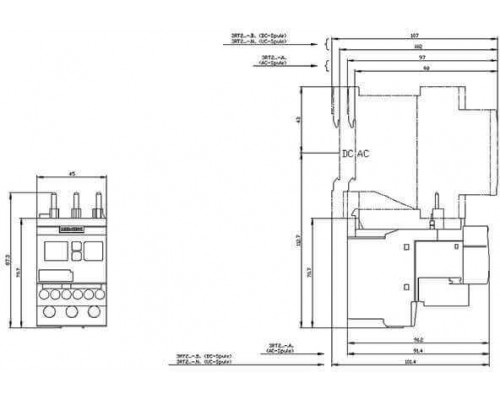 3RR2242-1FA30 Реле контроля тока