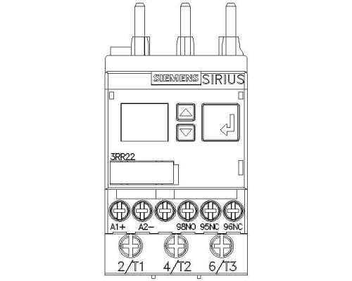 3RR2242-1FA30 Реле контроля тока