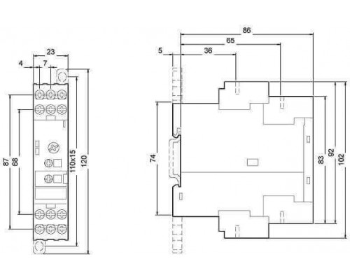 Siemens 3RP1505-1BW30 — Реле времени
