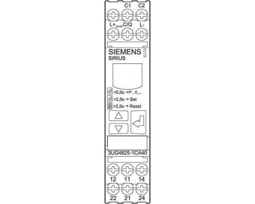3UG4825-1CA40 Residual-current monitoring relays