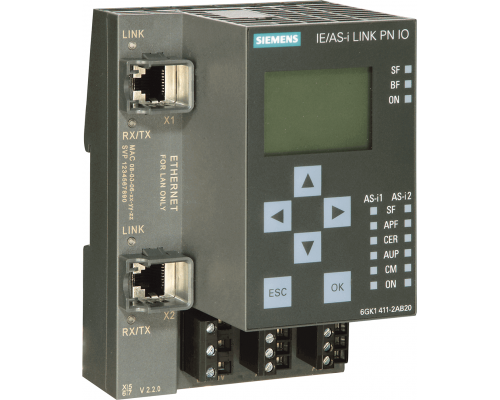 6GK1411-2AB20 Роутер IE/AS-i соединитель PN IO