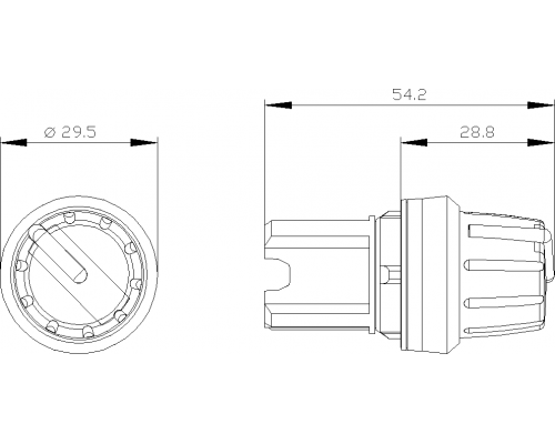 3SU1002-2AF60-0AA0 Селекторные переключатели