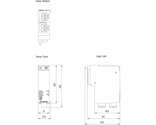 6ES7193-6AG00-0AA0 Сетевые адаптеры