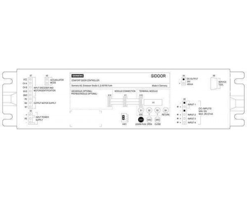 6FB1141-2AT10-3WE2 SIDOOR ATD420W привод дверцы станка