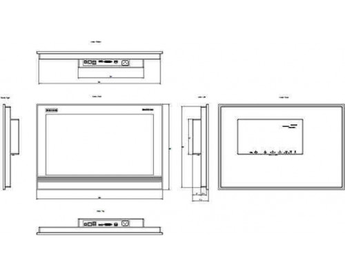 6AV7863-4MB10-0AA0 SIMATIC Industrial Flat Panel
